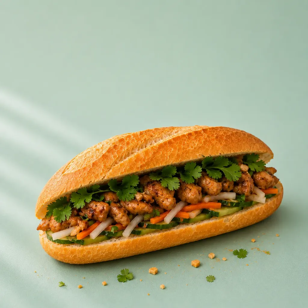 Bánh Mì Chicken Lemongrass