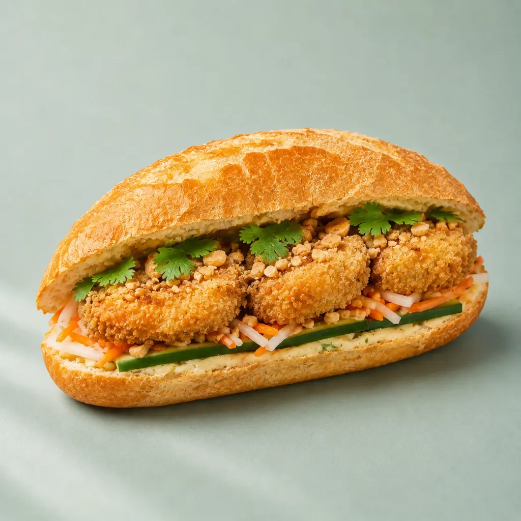 Bánh Mì Fried Tofu