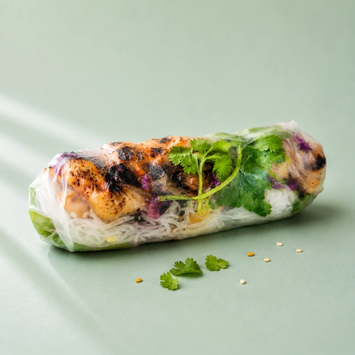 Springrolls Lemongrass Chicken